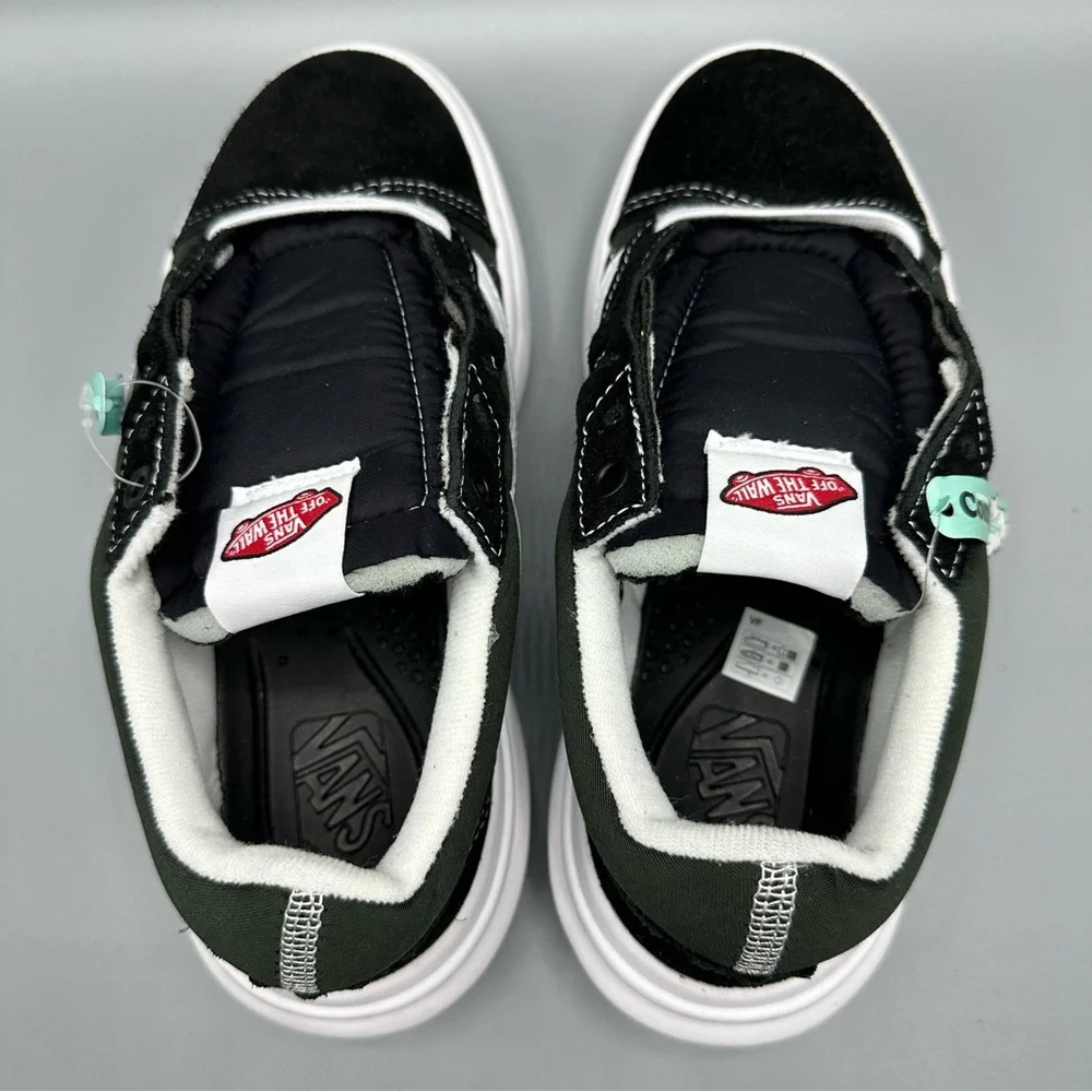 Vans Old Skool Overt Platform Skate Sneakers Women’s Size 6.5 Black White